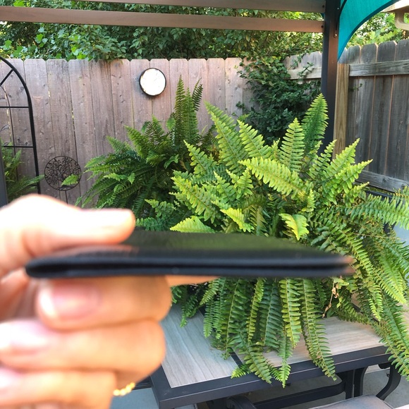 VINTAGE LOUIS VUITTON EPI BI FOLD BLACK LEATHER ID CARD HOLDER CASE - Picture 6 of 8